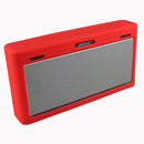 Portable Waterproof Silica Gel Bluetooth Speaker Protective Case for Bose SoundLink III (Red)