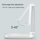 WS1 Portable Foldable Mobile Phone Tablet Desktop Holder Bracket,Ordinary Version(Black)