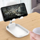 WS2 Portable Foldable Mobile Phone Tablet Wireless Charging Desktop Holder Bracket(Black)