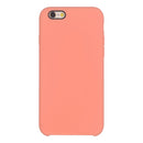 Pure Color Liquid Silicone + PC Shockproof Defender Case For iPhone SE 2020 & 8 & 7(Light Orange)
