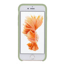 Pure Color Liquid Silicone + PC Shockproof Defender Case For iPhone SE 2020 & 8 & 7(Mint Green)