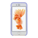 Pure Color Liquid Silicone + PC Shockproof Defender Case For iPhone SE 2020 & 8 & 7(Light Purple)