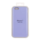 Pure Color Liquid Silicone + PC Shockproof Defender Case For iPhone SE 2020 & 8 & 7(Light Purple)