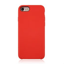 For iPhone SE 2020 & 8 & 7 Pure Color Liquid Silicone + PC Shockproof Defender Case(Orange)