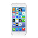 For iPhone SE 2020 & 8 & 7 Pure Color Liquid Silicone + PC Shockproof Defender Case(White)
