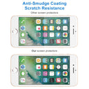 For iPhone 8 Plus & iPhone 7 Plus 0.26mm 9H Surface Hardness 2.5D Explosion-proof Tempered Glass Non-full Screen Film