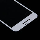 For iPhone 7 Plus Silk Printing Screen Protector 0.26mm 9H Surface Hardness 2.5D Explosion-proof Tempered Glass Screen Film(White)