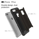 For iPhone 8 Plus & 7 Plus Tough Armor TPU + PC Combination Case(Black)