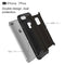 For iPhone 8 Plus & 7 Plus Tough Armor TPU + PC Combination Case(Black)