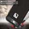 For iPhone 8 Plus & 7 Plus Tough Armor TPU + PC Combination Case(Black)