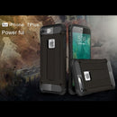 For iPhone 8 Plus & 7 Plus Tough Armor TPU + PC Combination Case(Black)
