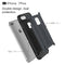For iPhone 8 Plus & 7 Plus Tough Armor TPU + PC Combination Case(Dark Blue)