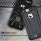 For iPhone 8 Plus & 7 Plus Tough Armor TPU + PC Combination Case(Dark Blue)
