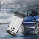 For iPhone 8 Plus & 7 Plus Tough Armor TPU + PC Combination Case(Silver)
