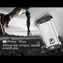 For iPhone 8 Plus & 7 Plus Tough Armor TPU + PC Combination Case(Silver)