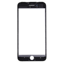 2 in 1 for iPhone 7 Plus (Original Front Screen Outer Glass Lens + Original Frame)(Black)