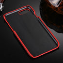 For iPhone 8 Plus & 7 Plus Snakeskin Texture Paste Skin PC Protective Case(Red)