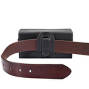 Universal Litchi Texture Vertical Flip Thwartwise Double Lattice PU Leather Case / Waist Bag with Back Splint & Card Slots & & Wallet & Lanyard for iPhone 8 Plus & 7 Plus & 6s Plus & 6 Plus, Galaxy ... Huawei Mate 9 & Mate 8 & Mate 7 & P9 Plus (Black)