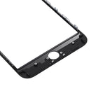 Front Screen Outer Glass Lens with Front LCD Screen Bezel Frame for iPhone 7 Plus (Black)