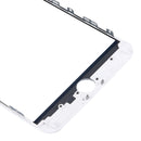 Front Screen Outer Glass Lens with Front LCD Screen Bezel Frame for iPhone 7 Plus (White)