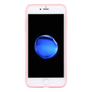 For iPhone 8 Plus & 7 Plus Ultra-thin TPU Frosted Protective Back Cover Case(Pink)