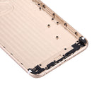 6 in 1 Full Assembly Metal Housing Cover with Appearance Imitation of iPhone 7 Plus for iPhone 6 Plus, Including Back Cover & Card Tray & Volume Control Key & Power Button & Mute Switch Vibrator Key & Sign(Gold)