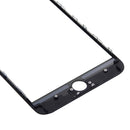 Front Screen Outer Glass Lens with Front LCD Screen Bezel Frame for iPhone 7 Plus (Black)