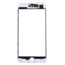 Front Screen Outer Glass Lens with Front LCD Screen Bezel Frame for iPhone 7 Plus (White)