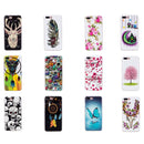 For iPhone 8 Plus & 7 Plus Noctilucent Rubbish Pattern IMD Workmanship Soft TPU Back Cover Case