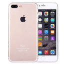 For iPhone 8 Plus & 7 Plus 0.5mm Ultra-thin Transparent TPU Protective Case(Transparent)