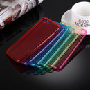 For iPhone 8 Plus & 7 Plus 0.5mm Ultra-thin Transparent TPU Protective Case(Transparent)