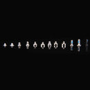 Repair Tools Complete Screws / Bolts Set for iPhone 7 Plus (Black)