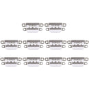 10 PCS Charging Port Connector for iPhone 7 Plus / 7(White)