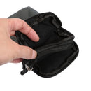 Universal Multi-function Plaid Texture Double Layer Zipper Sports Waist Bag / Shoulder Bag for iPhone X & 7 & 7 Plus / Galaxy S9+ / S8+ / Note 8 / Sony Xperia Z5 / Huawei Mate 8, Size: 16.5 x 9.0 x 3.0cm(Grey)