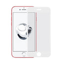 For iPhone 7 Plus 0.3mm 9H Surface Hardness 5D Curved Silk-screen Tempered Glass Screen Protector Film(White)