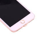 For iPhone 7 Plus Anti Dust Plug with Home Key Loop & Camera Lens(Gold)