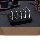 CE / RoHS Certificated Portable 5V 24W 4-USB Port Smart Quick Charger with 1.5m Charging Cable