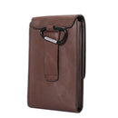 6.3 inch and Below Universal Crazy Horse Texture 3 Pouches Vertical Flip Leather Case with Belt Hole & Climbing Buckle for Galaxy Note 8, Sony, Huawei, Meizu, Lenovo, ASUS, Cubot, Oneplus, Oukitel, Xiaomi, DOOGEE, Vkworld, and other Smartphones(Brown)