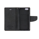 GOOSPERY FANCY DIARY for iPhone 8 Plus & 7 Plus Cross Texture Horizontal Flip Leather Case with Card Slots & Wallet & Holder(Brown)