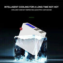 896 40W QC 3.0 6 USB Ports Fast Charger with LCD Digital Display, EU Plug(White)