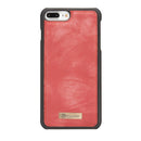 CaseMe for iPhone 8 Plus & 7 Plus Multifunctional Leather Billfold with Detachable Magnetic PC Back Protective Case & Holder & 11 Card Slots & 3 Cash Slots & 1 Zipper Wallet & 2 Photo Frames & 3 Magnetic Clasps(Red)