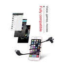 M8 Wireless Bluetooth Stereo Earphone with Wire Control + Mic, Wind Tunnel WT200 Program, Support Handfree Call, For iPhone, Galaxy, Sony, HTC, Google, Huawei, Xiaomi, Lenovo and other Smartphones(Black)