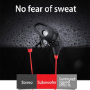 M8 Wireless Bluetooth Stereo Earphone with Wire Control + Mic, Wind Tunnel WT200 Program, Support Handfree Call, For iPhone, Galaxy, Sony, HTC, Google, Huawei, Xiaomi, Lenovo and other Smartphones(Red)