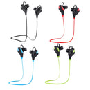 M8 Wireless Bluetooth Stereo Earphone with Wire Control + Mic, Wind Tunnel WT200 Program, Support Handfree Call, For iPhone, Galaxy, Sony, HTC, Google, Huawei, Xiaomi, Lenovo and other Smartphones(Red)