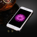 For iPhone 8 Plus & 7 Plus Electroplating Mirror TPU Protective Cover Case(Silver)