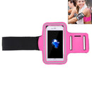 For iPhone 8 Plus & 7 Plus Sport Armband Case with Key Pocket(Magenta)