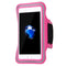 For iPhone 8 Plus & 7 Plus Sport Armband Case with Key Pocket(Magenta)