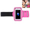 For iPhone 8 Plus & 7 Plus Sport Armband Case with Key Pocket(Magenta)
