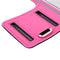For iPhone 8 Plus & 7 Plus Sport Armband Case with Key Pocket(Magenta)