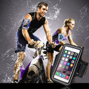 For iPhone 8 Plus & 7 Plus Sport Armband Case with Key Pocket(White)
